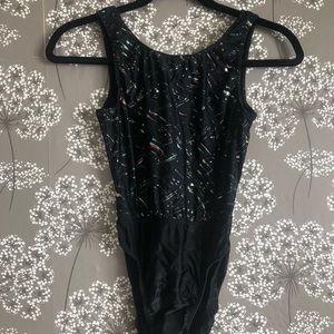 Vintage 80’s black bodysuit!